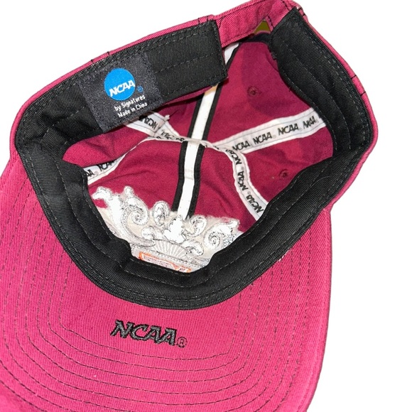 NCAA Virginia tech Hokies VT burgundy adjustable hat cap - Picture 4 of 4